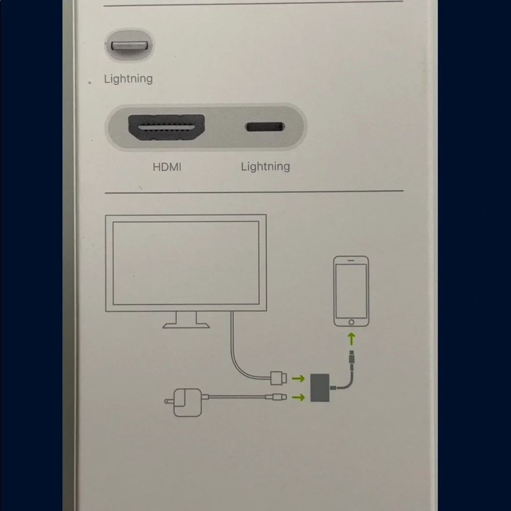 /Apple Lighting to Digital AV adapter
